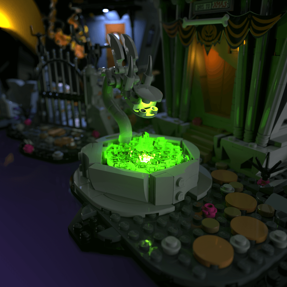 Light Kit for LEGO® Disney Tim Burton The Nightmare Before Christmas - 2.0 Light Kit by Extoril