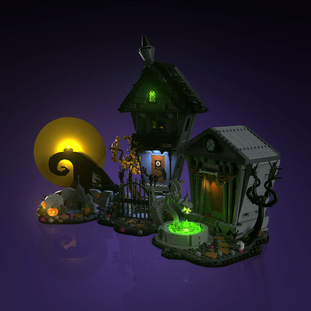Light Kit for LEGO® Disney Tim Burton The Nightmare Before Christmas - 2.0 Light Kit by Extoril