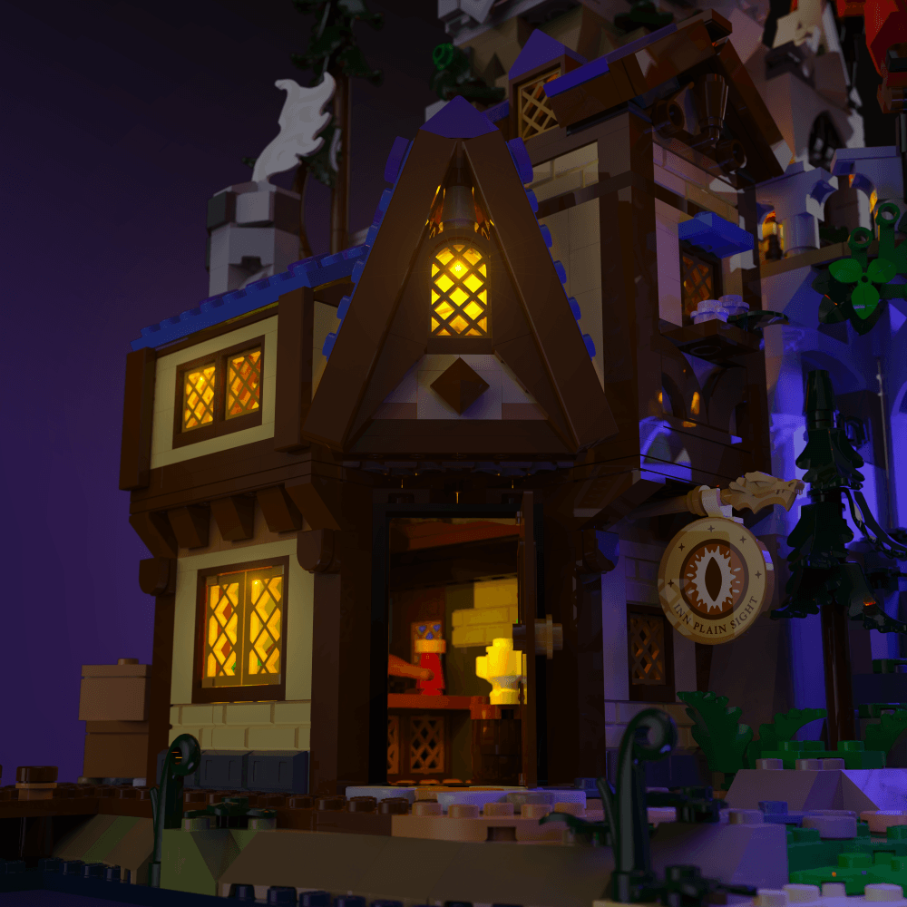 Light Kit for LEGO® Dungeons & Dragons: Red Dragon Tale - 2.0 Light Kit by Extoril
