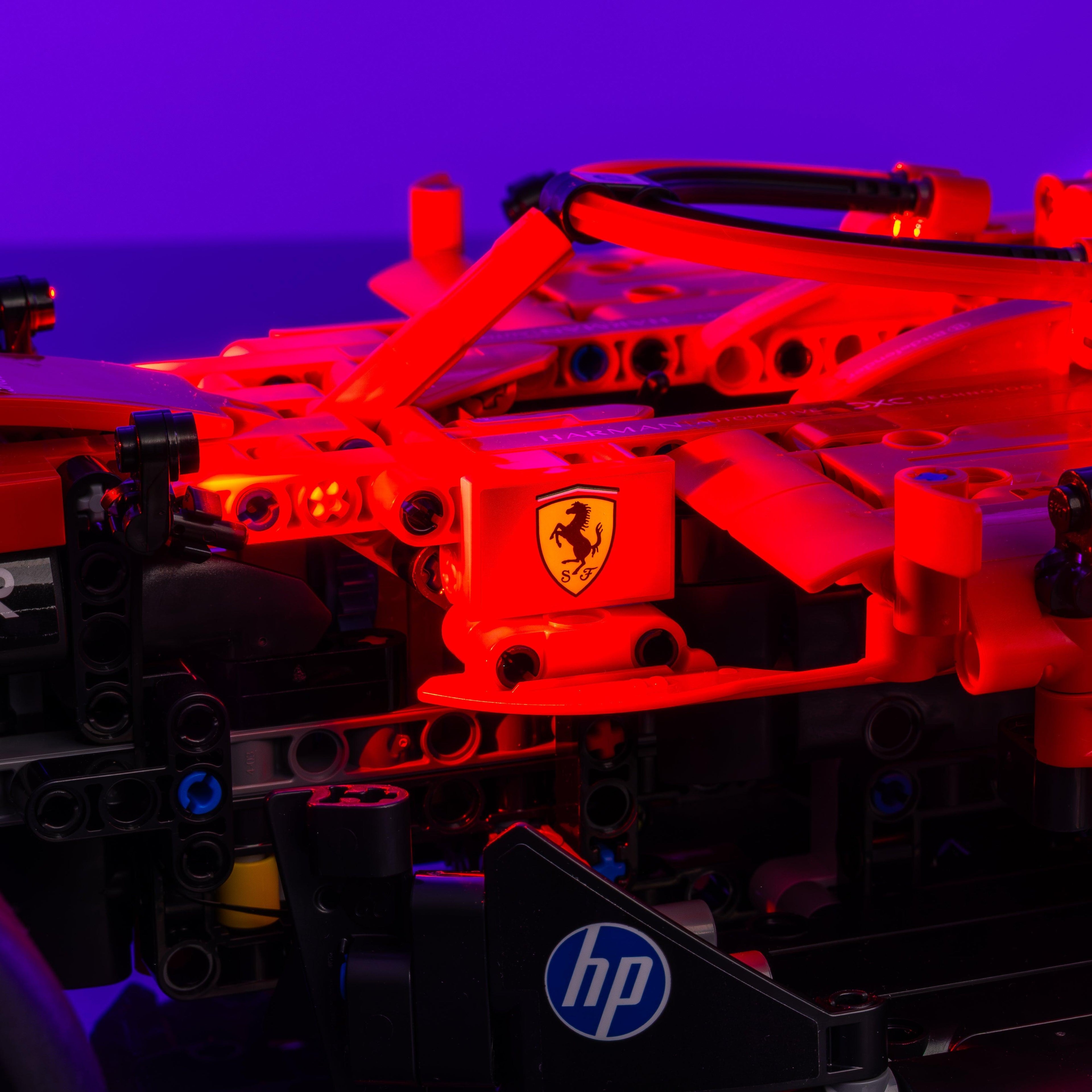 Light Kit for LEGO® Ferrari SF-24 F1 Car - 2.0 Light Kit by Extoril