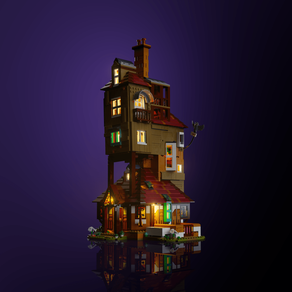 Light Kit for LEGO® Harry Potter The Burrow - Collectors' Edition - 2.0 Light Kit by Extoril