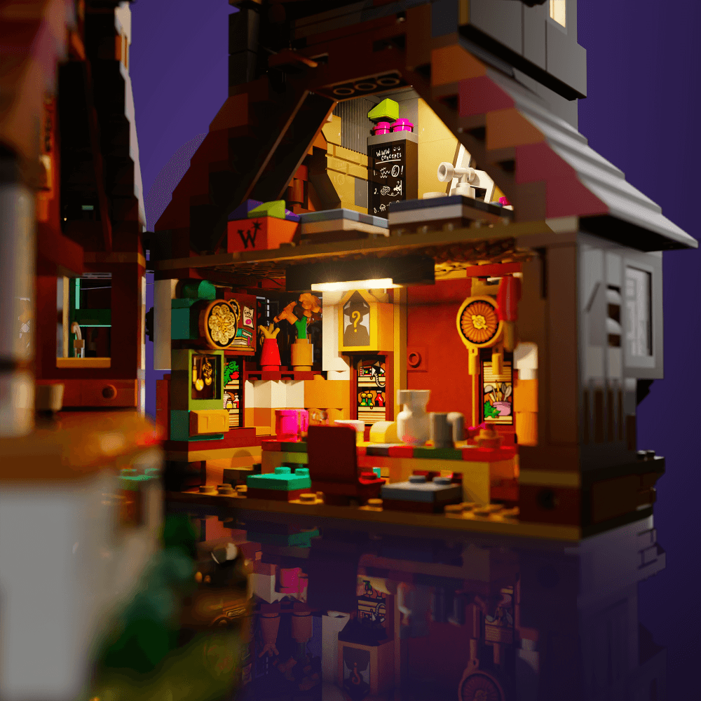 Light Kit for LEGO® Harry Potter The Burrow - Collectors' Edition - 2.0 Light Kit by Extoril
