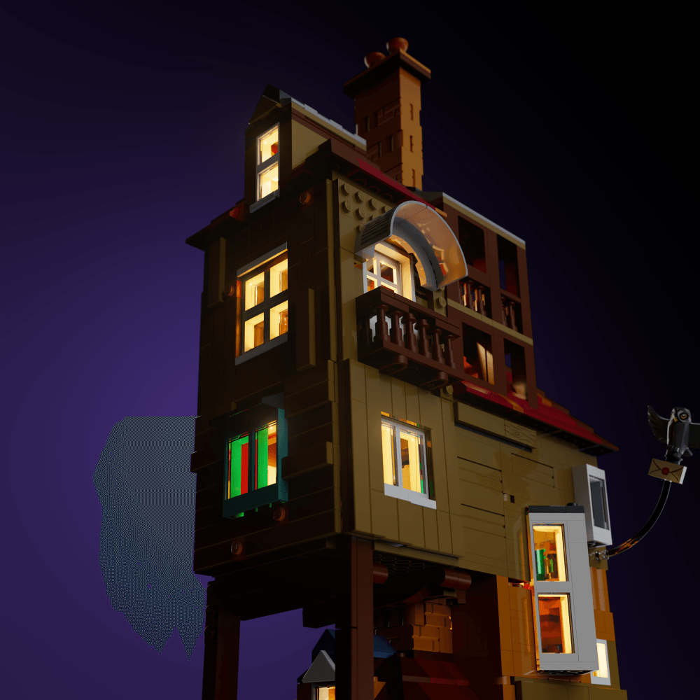 Light Kit for LEGO® Harry Potter The Burrow - Collectors' Edition - 2.0 Light Kit by Extoril