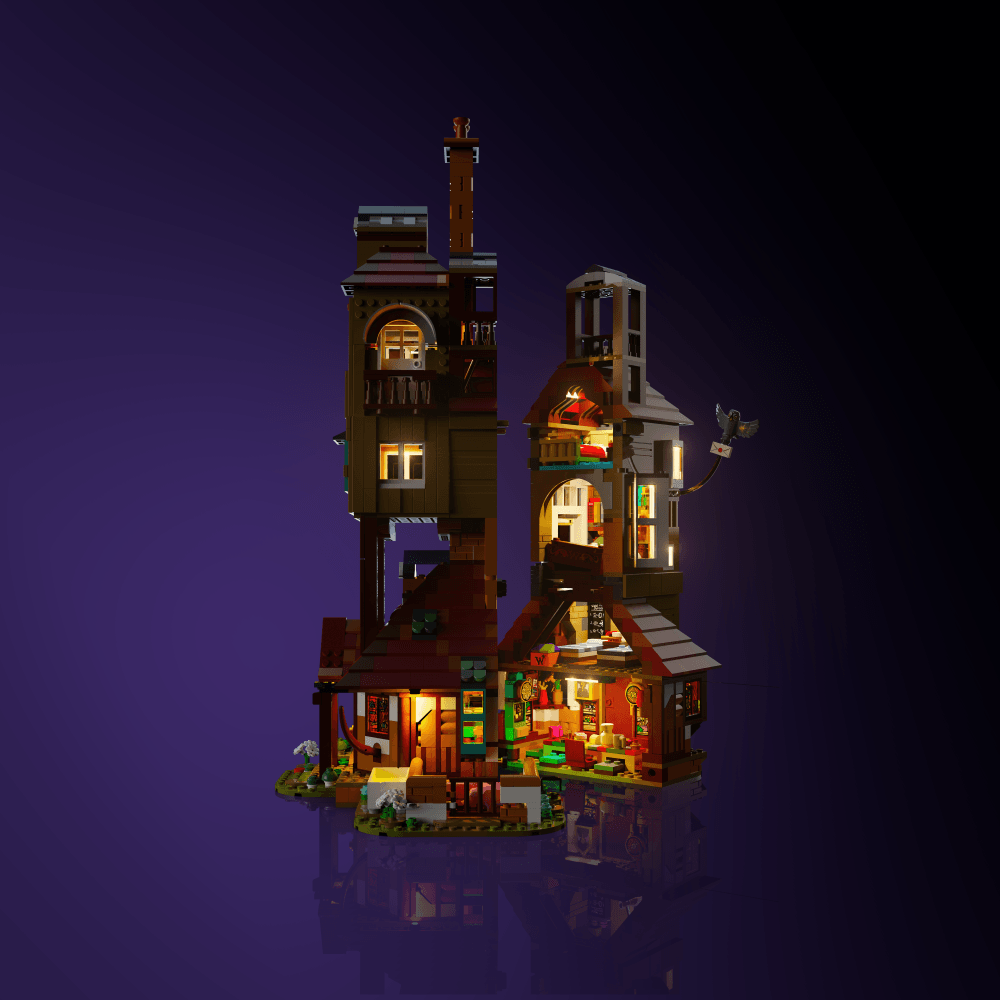 Light Kit for LEGO® Harry Potter The Burrow - Collectors' Edition - 2.0 Light Kit by Extoril