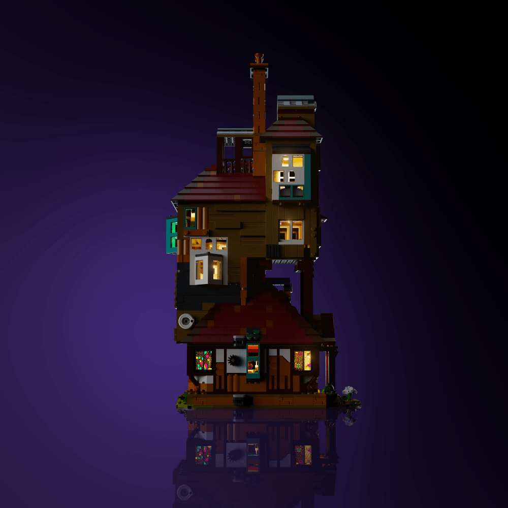 Light Kit for LEGO® Harry Potter The Burrow - Collectors' Edition - 2.0 Light Kit by Extoril