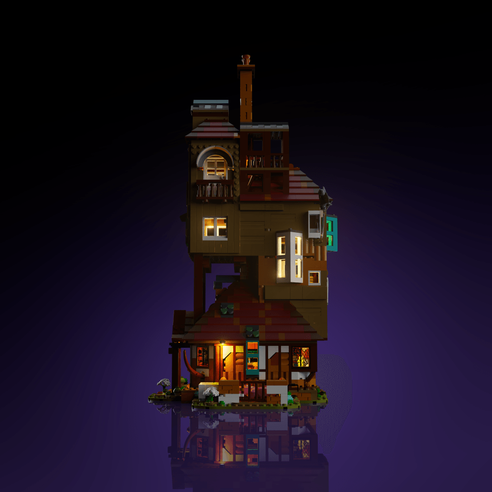 Light Kit for LEGO® Harry Potter The Burrow - Collectors' Edition - 2.0 Light Kit by Extoril