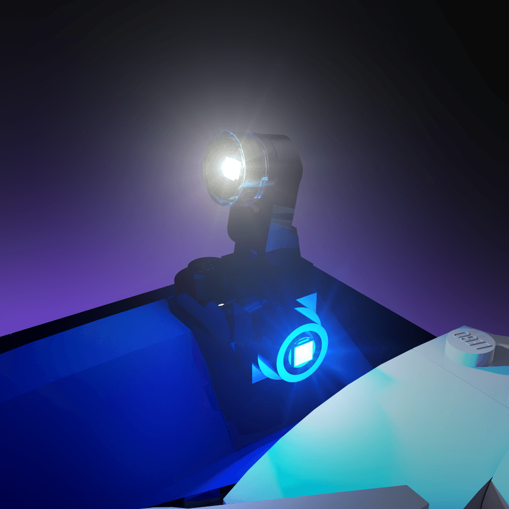 Light Kit for LEGO® Jaws - 2.0 Light Kit by Extoril