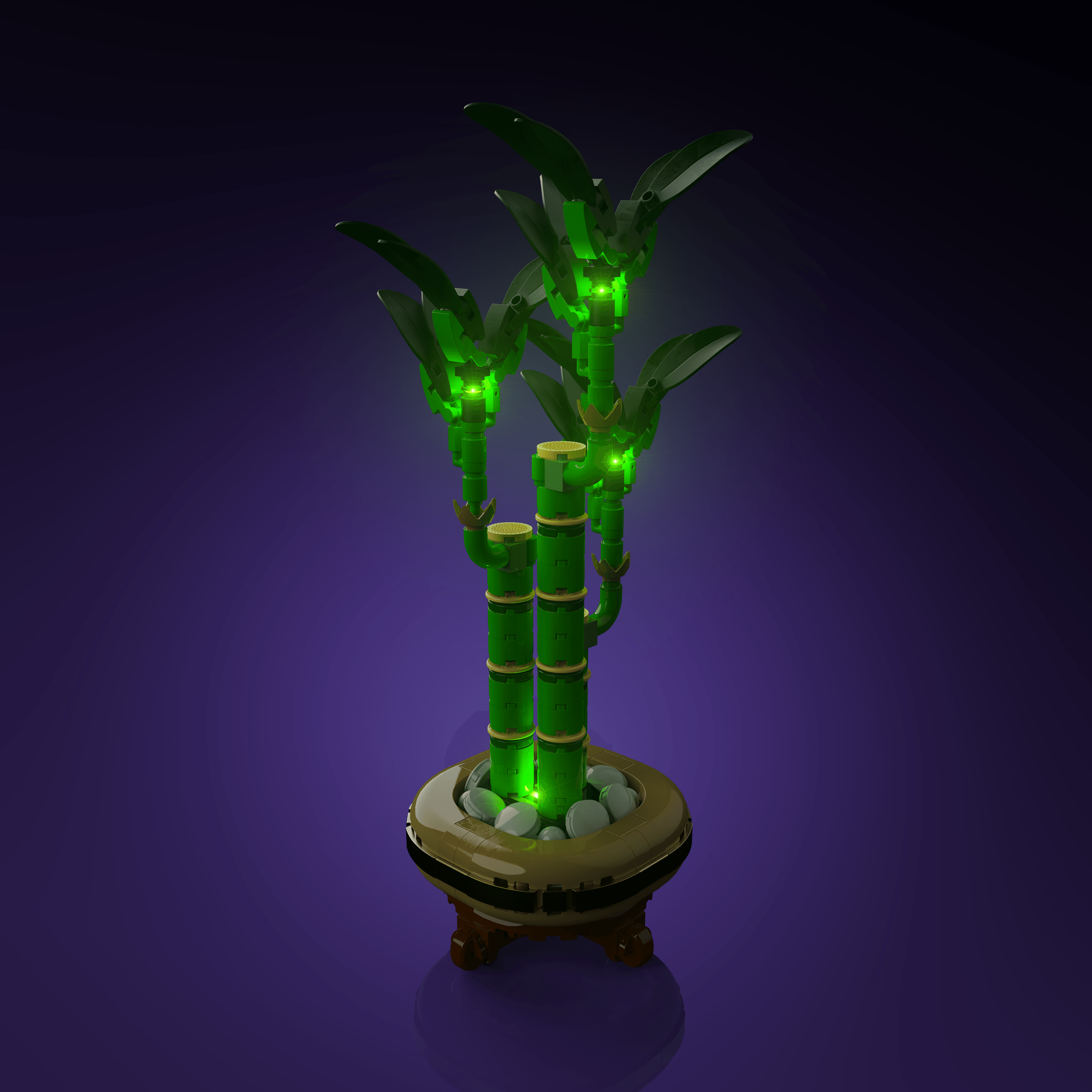 Light Kit for LEGO® Lucky Bamboo - 2.0 Light Kit by Extoril