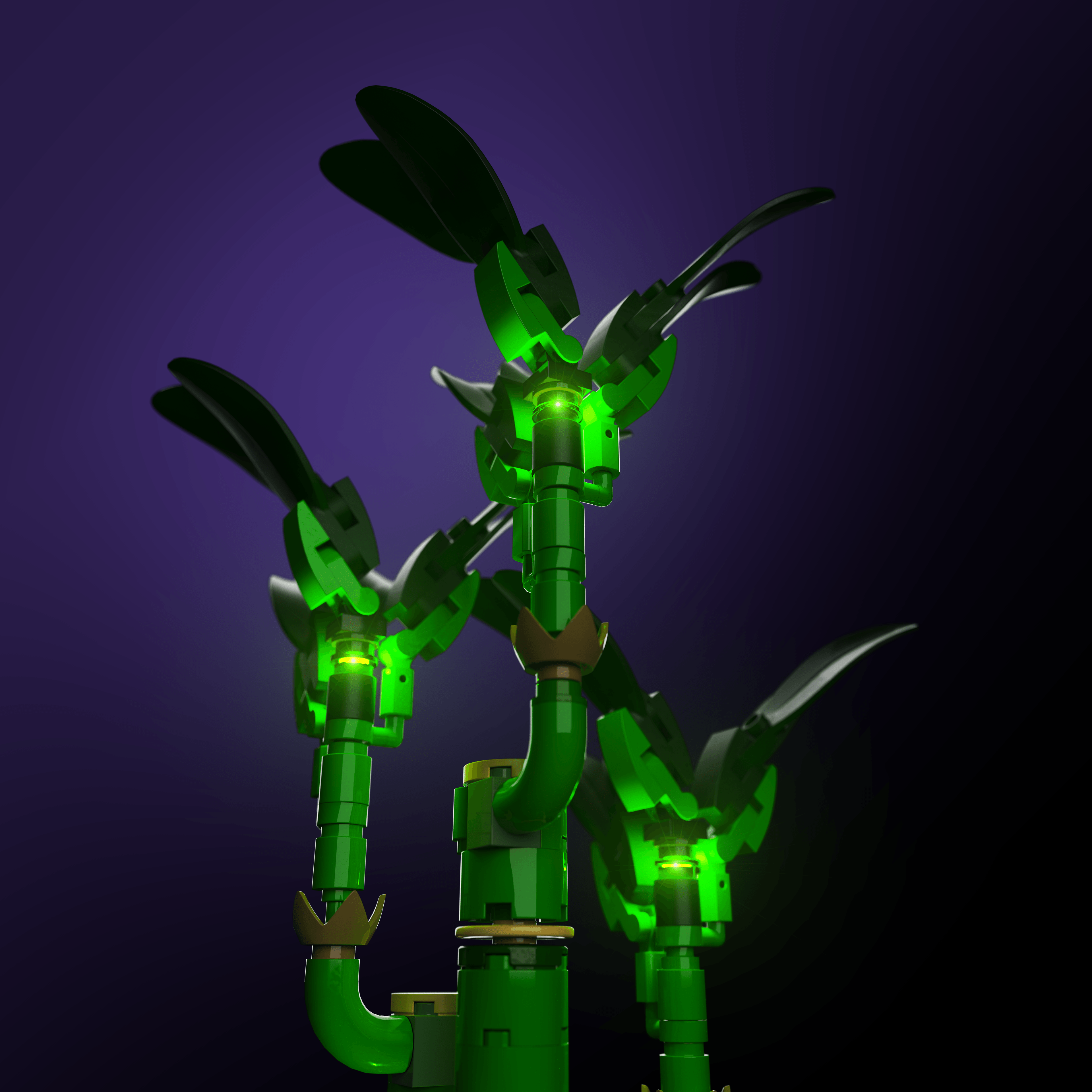 Light Kit for LEGO® Lucky Bamboo - 2.0 Light Kit by Extoril
