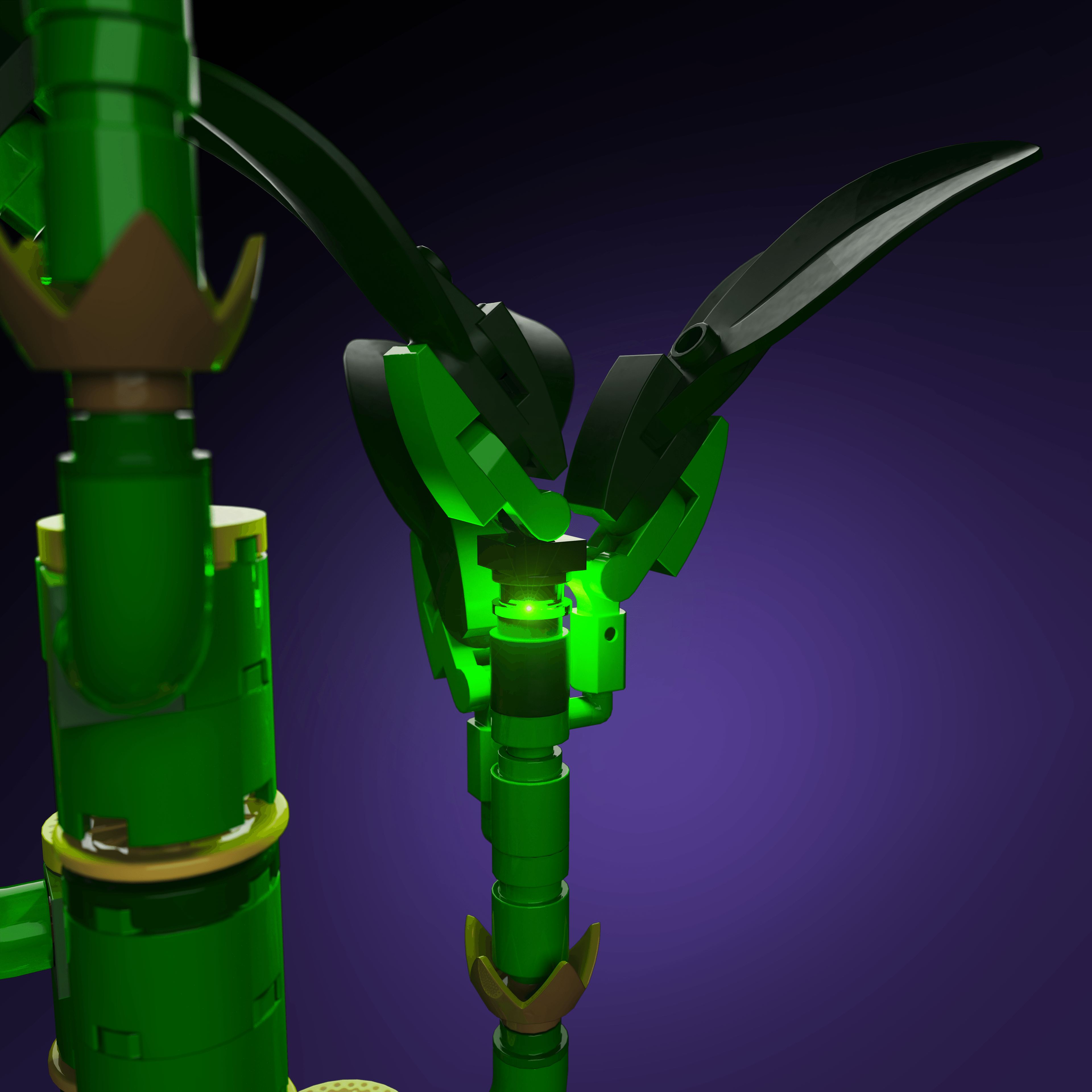 Light Kit for LEGO® Lucky Bamboo - 2.0 Light Kit by Extoril