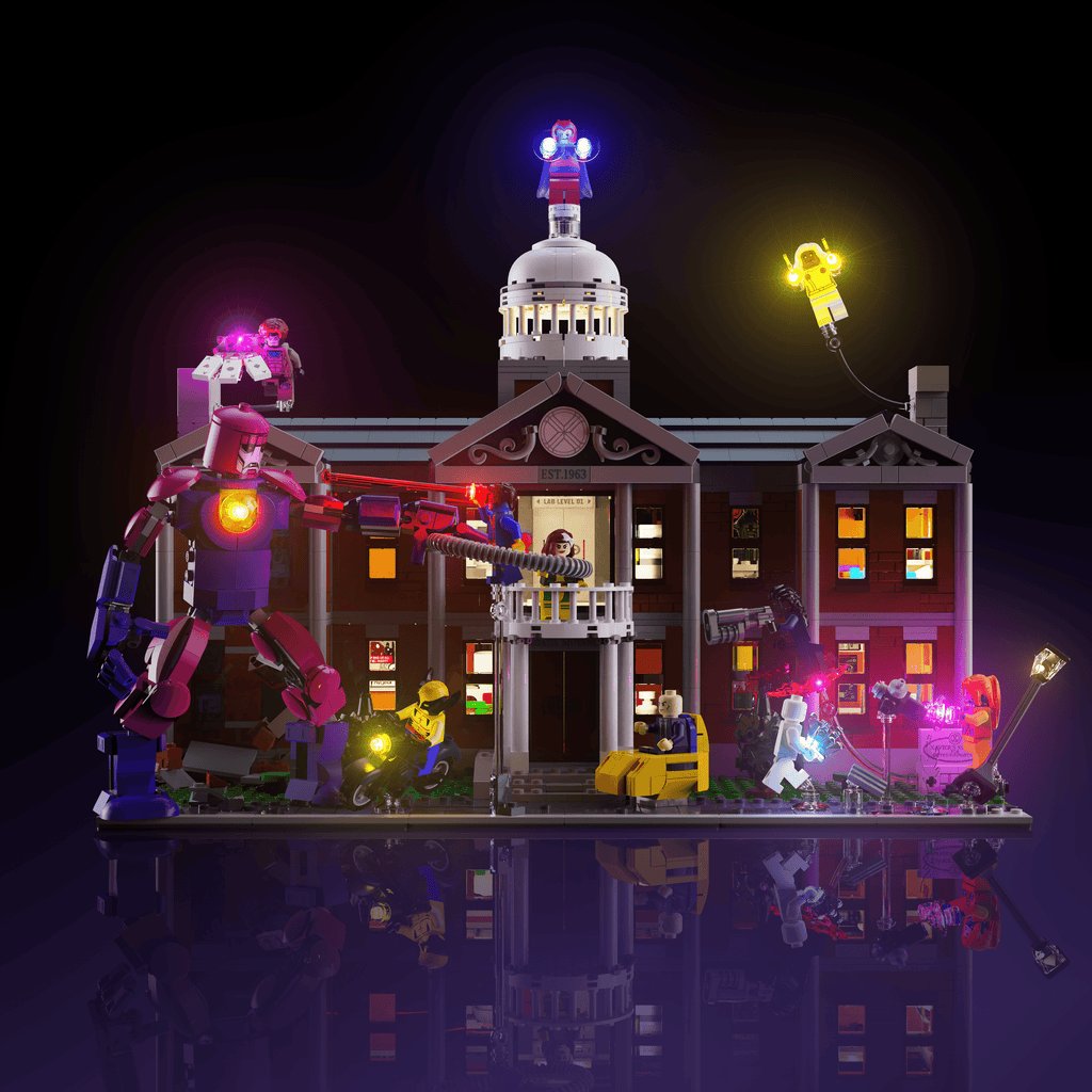 Light Kit for LEGO® Marvel X-Men: The Mansion - 2.0 Light Kit by Extoril