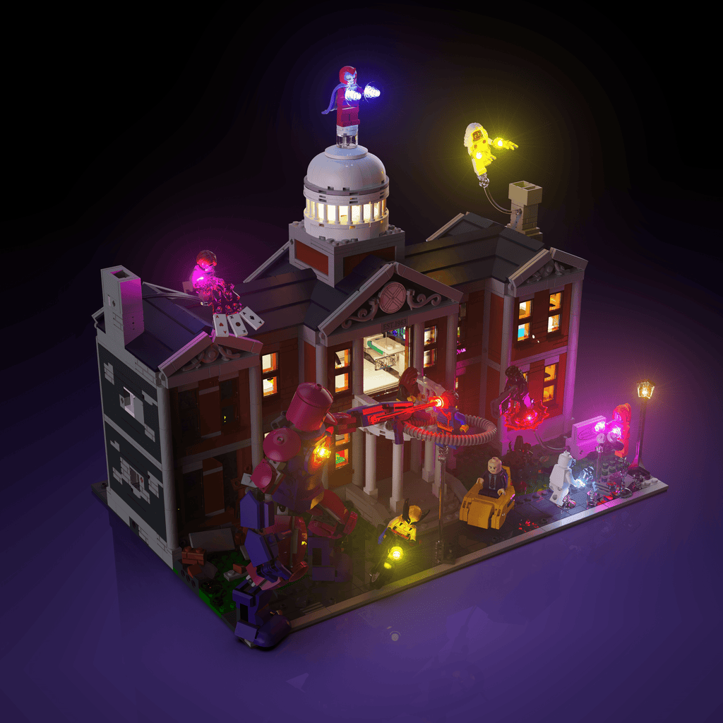 Light Kit for LEGO® Marvel X-Men: The Mansion - 2.0 Light Kit by Extoril