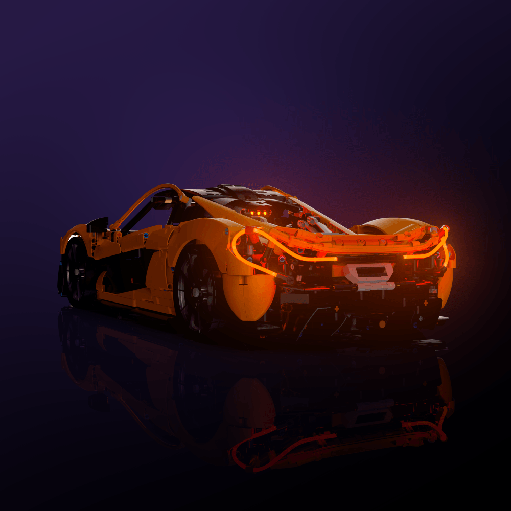 Light Kit for LEGO® McLaren P1 Supercar - 2.0 Light Kit by Extoril