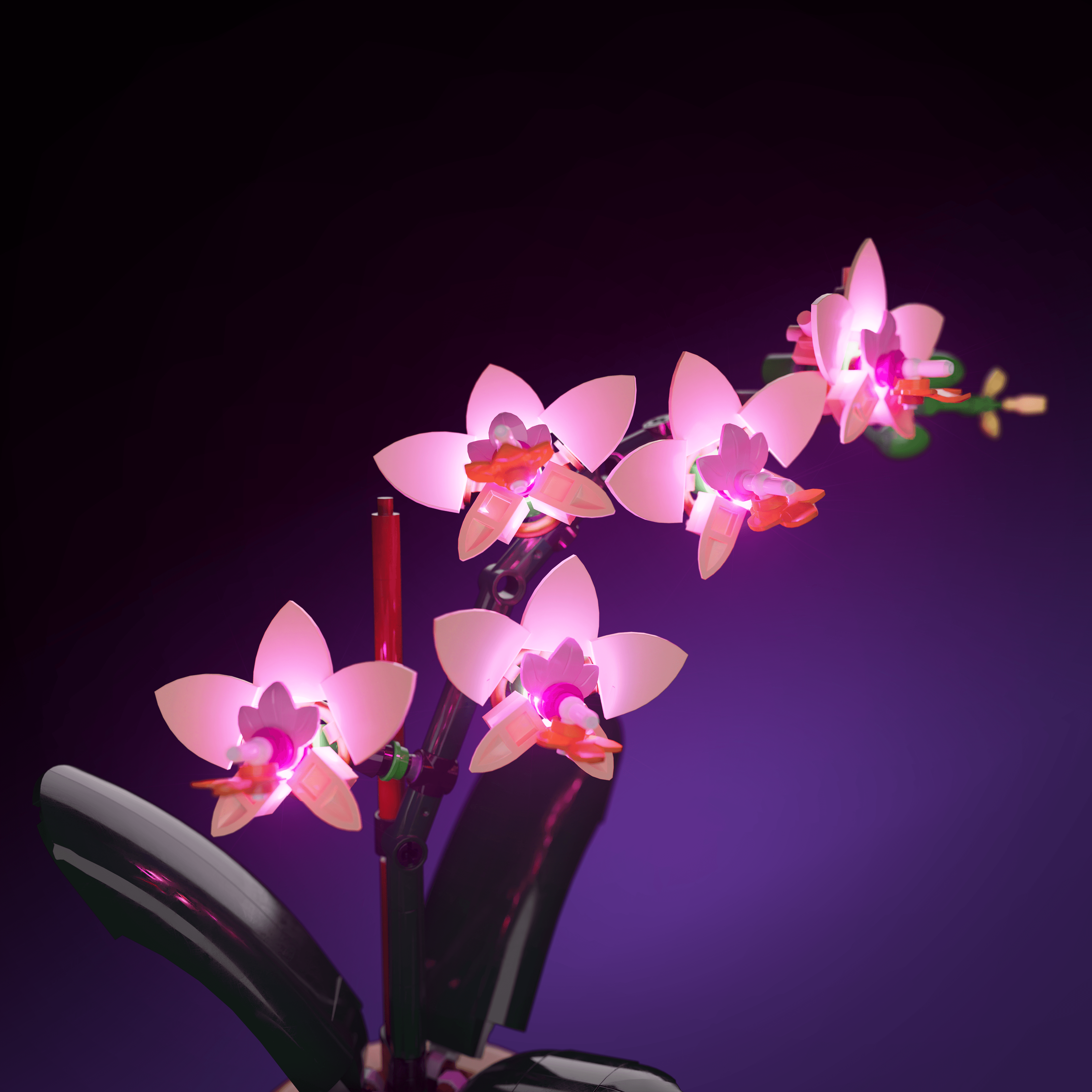 Light Kit for LEGO® Mini Orchid - 2.0 Light Kit by Extoril