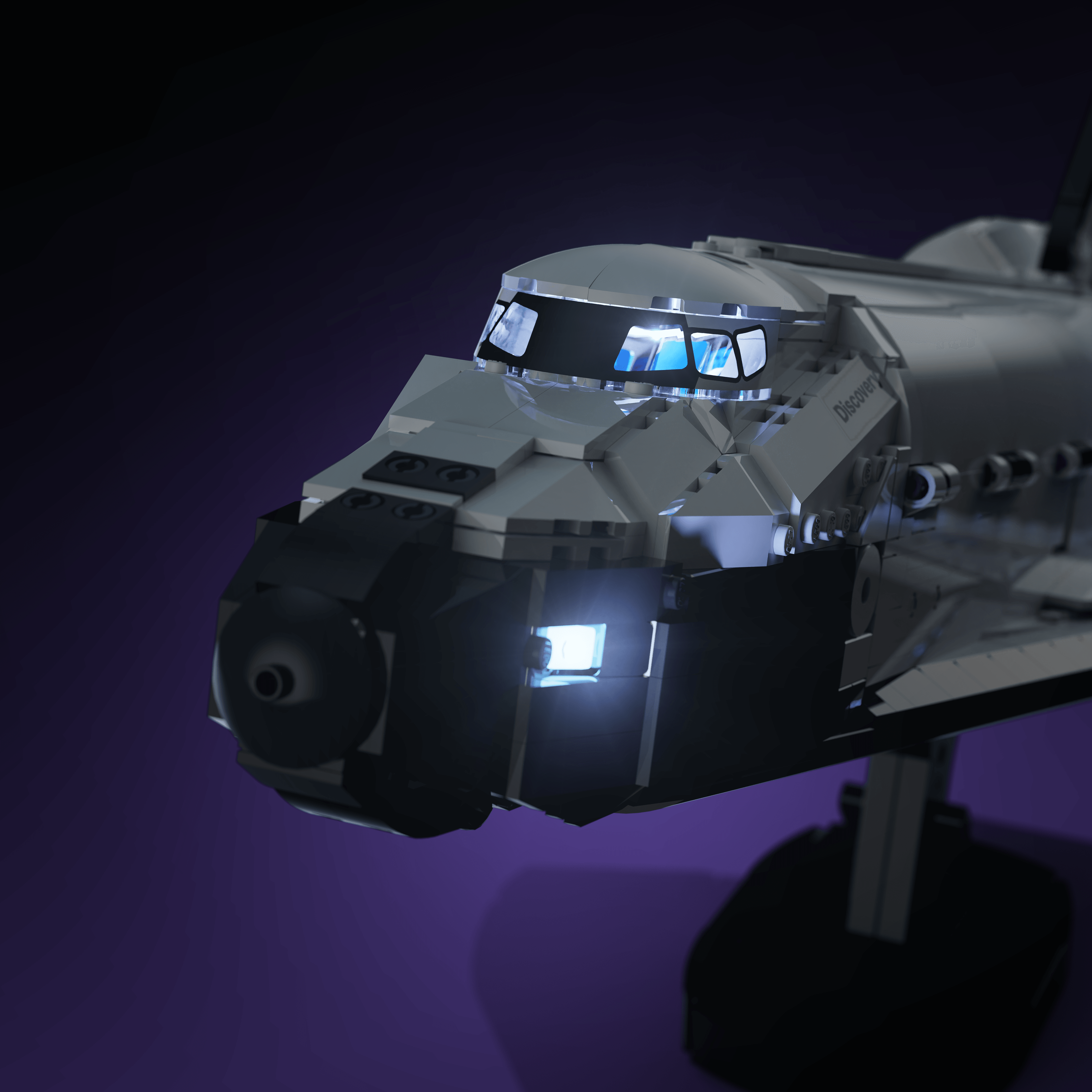 Light Kit for LEGO® NASA Space Shuttle Discovery - 2.0 Light Kit by Extoril