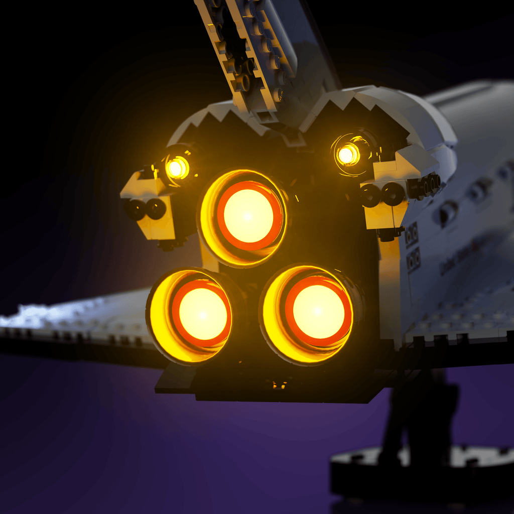 Light Kit for LEGO® NASA Space Shuttle Discovery - 2.0 Light Kit by Extoril