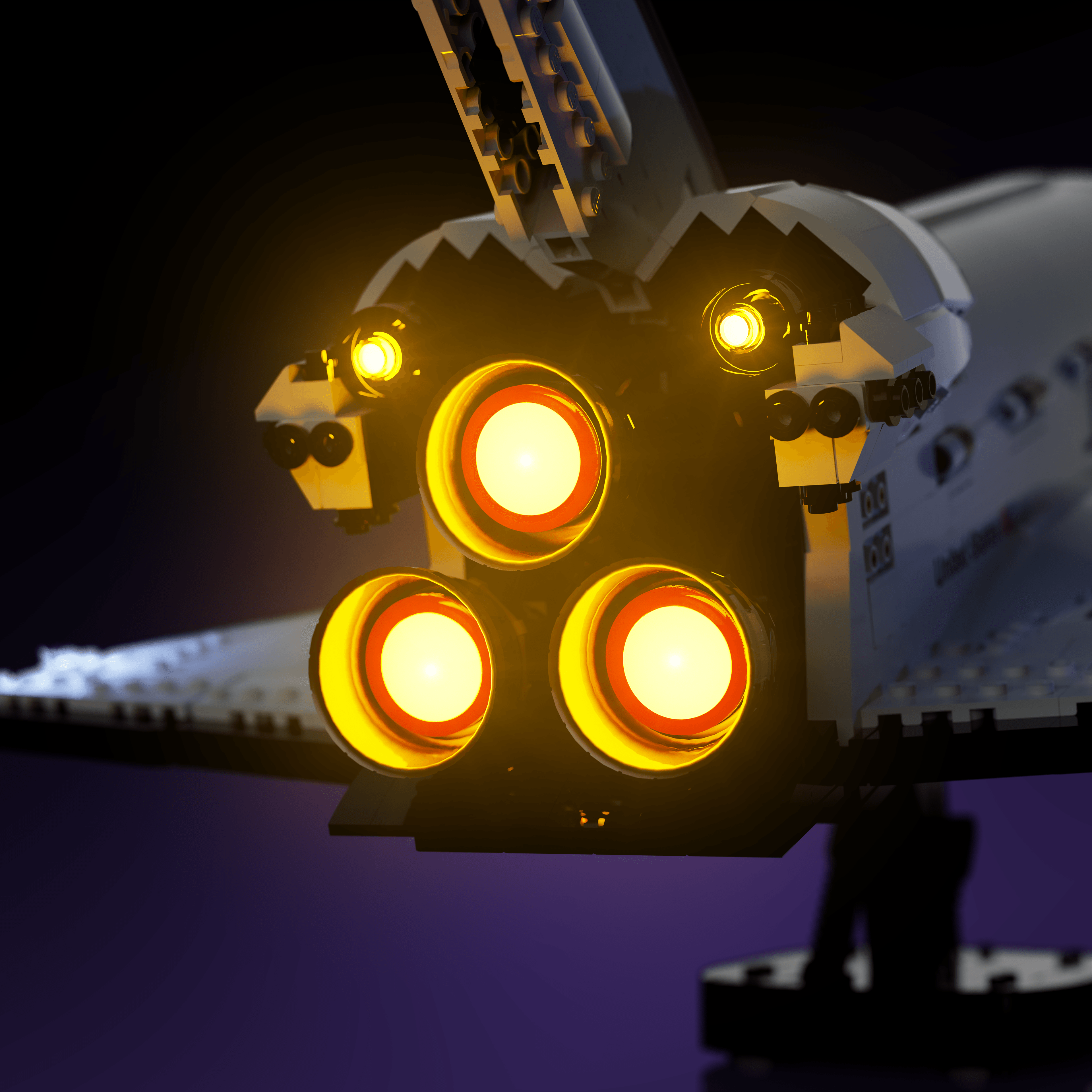 Light Kit for LEGO® NASA Space Shuttle Discovery - 2.0 Light Kit by Extoril