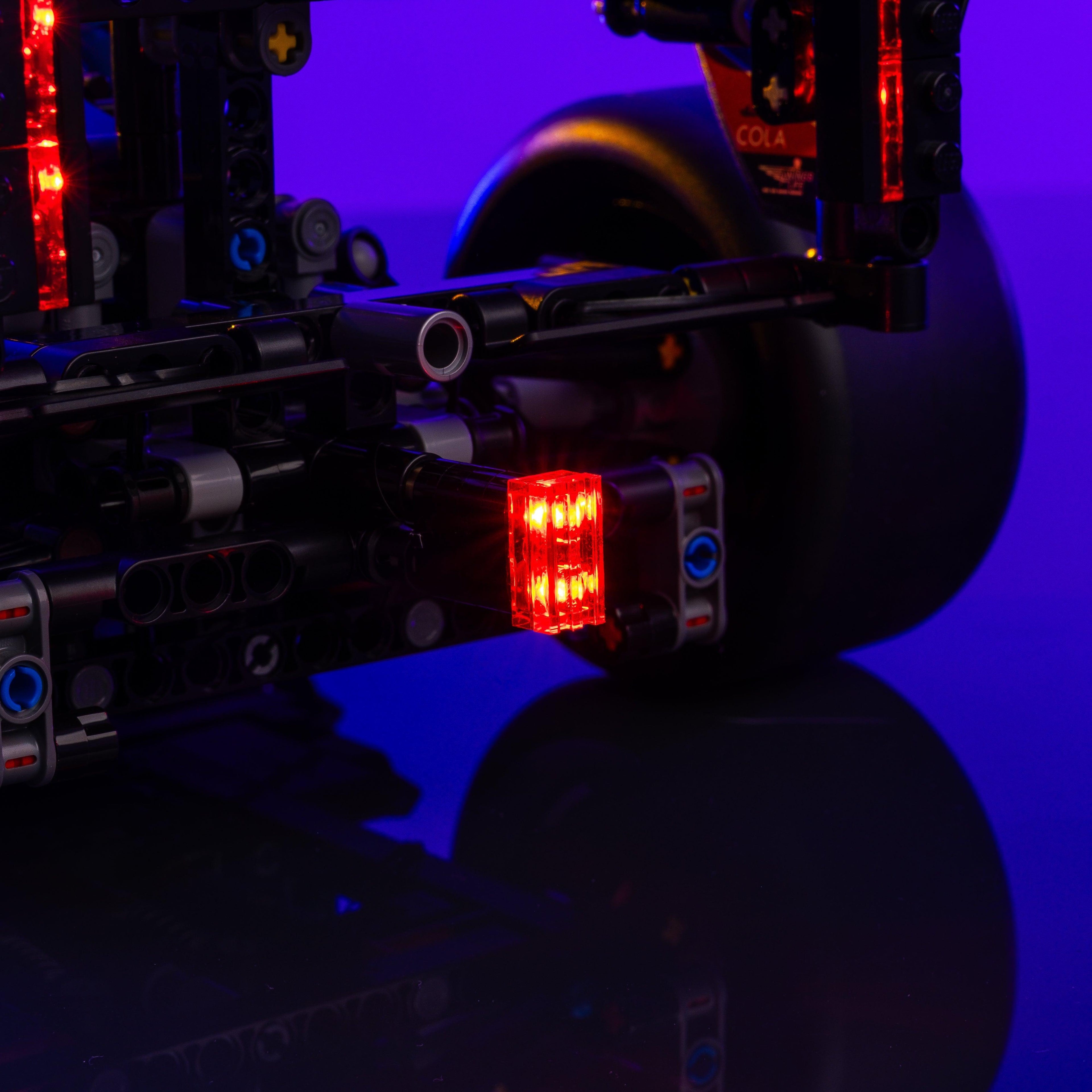 Light Kit for LEGO® Oracle Red Bull Racing RB20 F1 Car - 2.0 Light Kit by Extoril