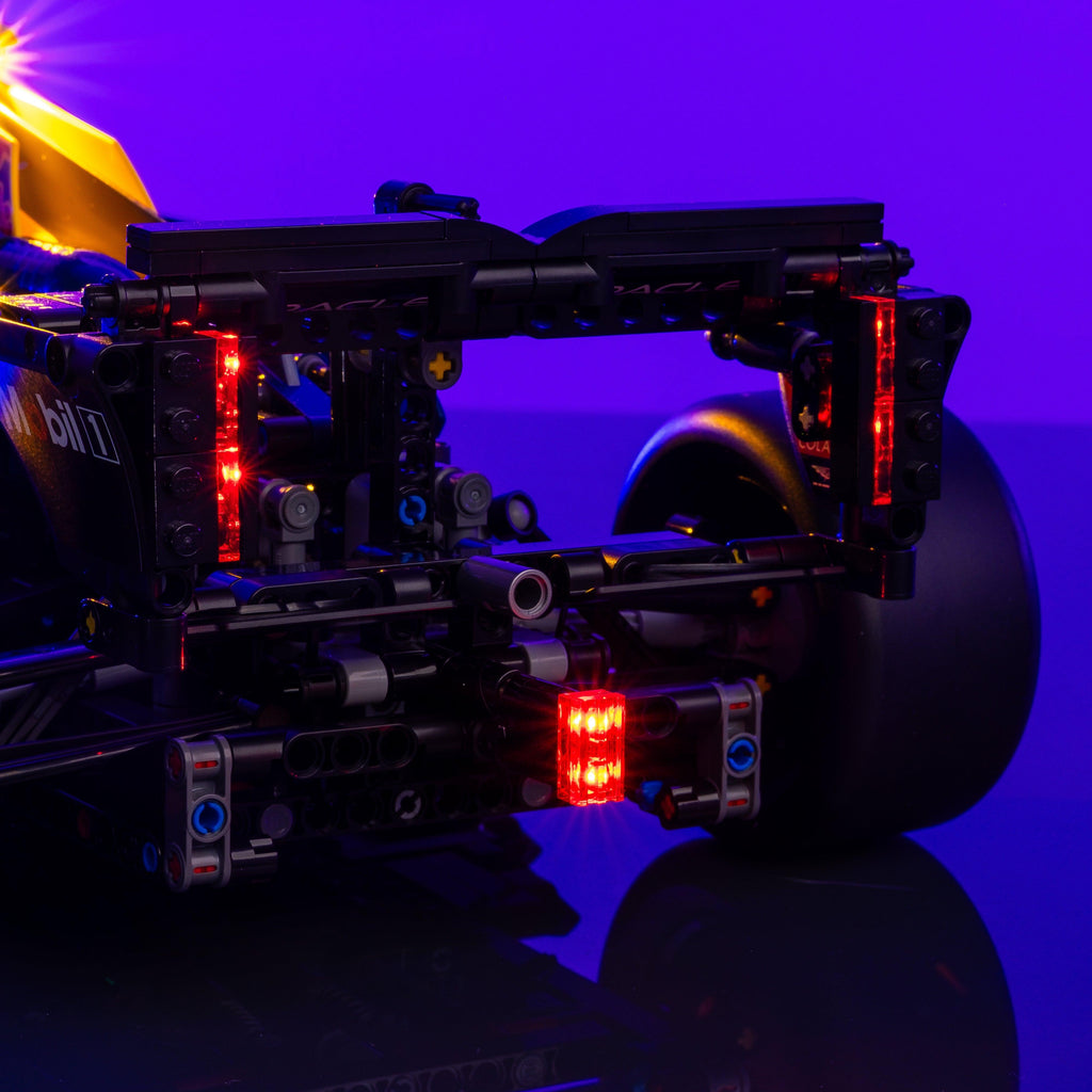 Light Kit for LEGO® Oracle Red Bull Racing RB20 F1 Car - 2.0 Light Kit by Extoril