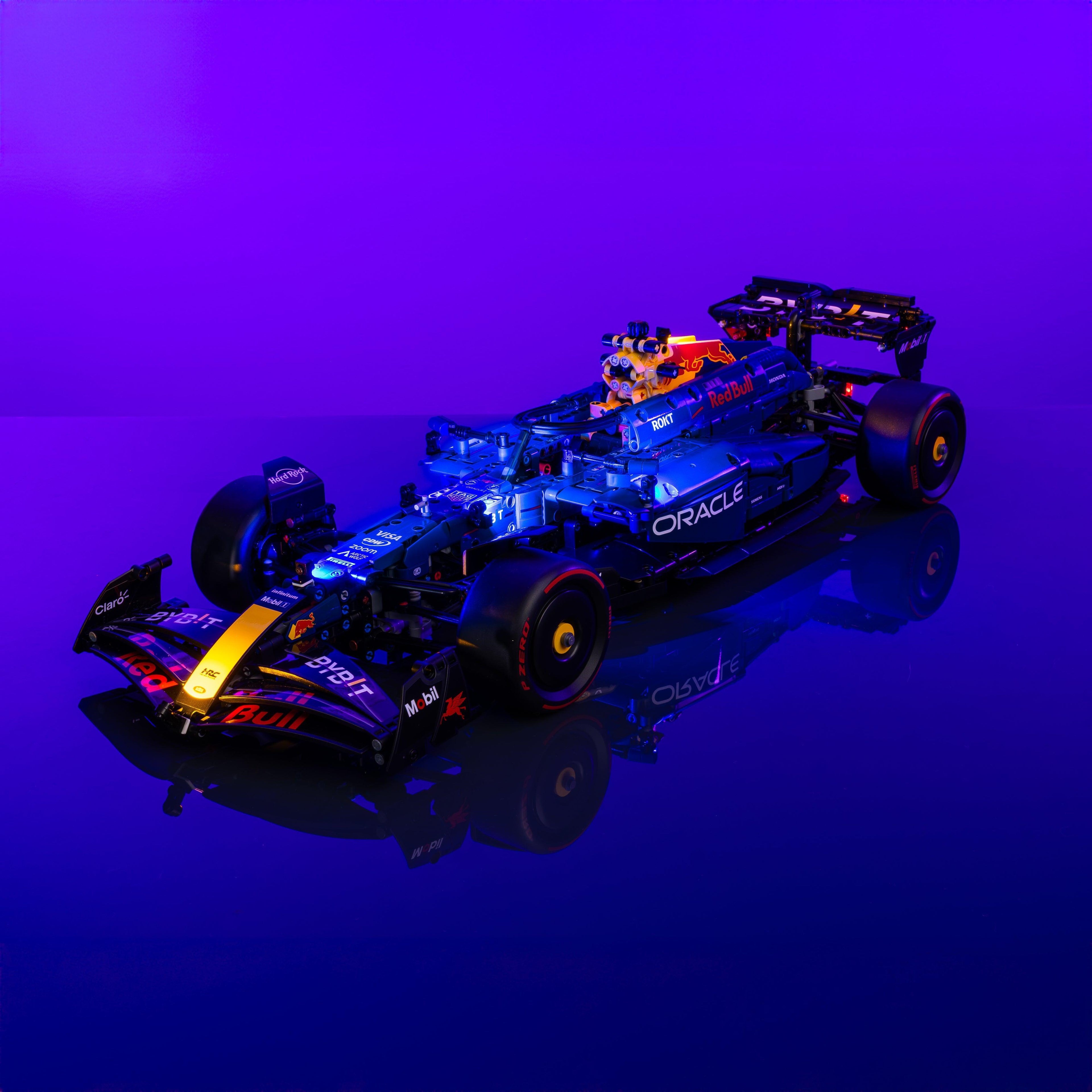 Light Kit for LEGO® Oracle Red Bull Racing RB20 F1 Car - 2.0 Light Kit by Extoril