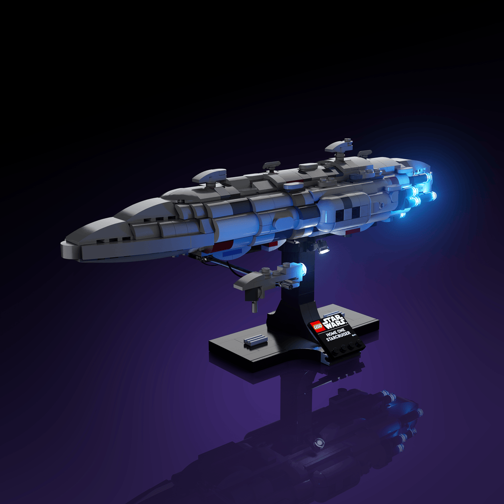 Light Kit for LEGO® Star Wars Home One Starcruiser - 2.0 Light Kit by Extoril