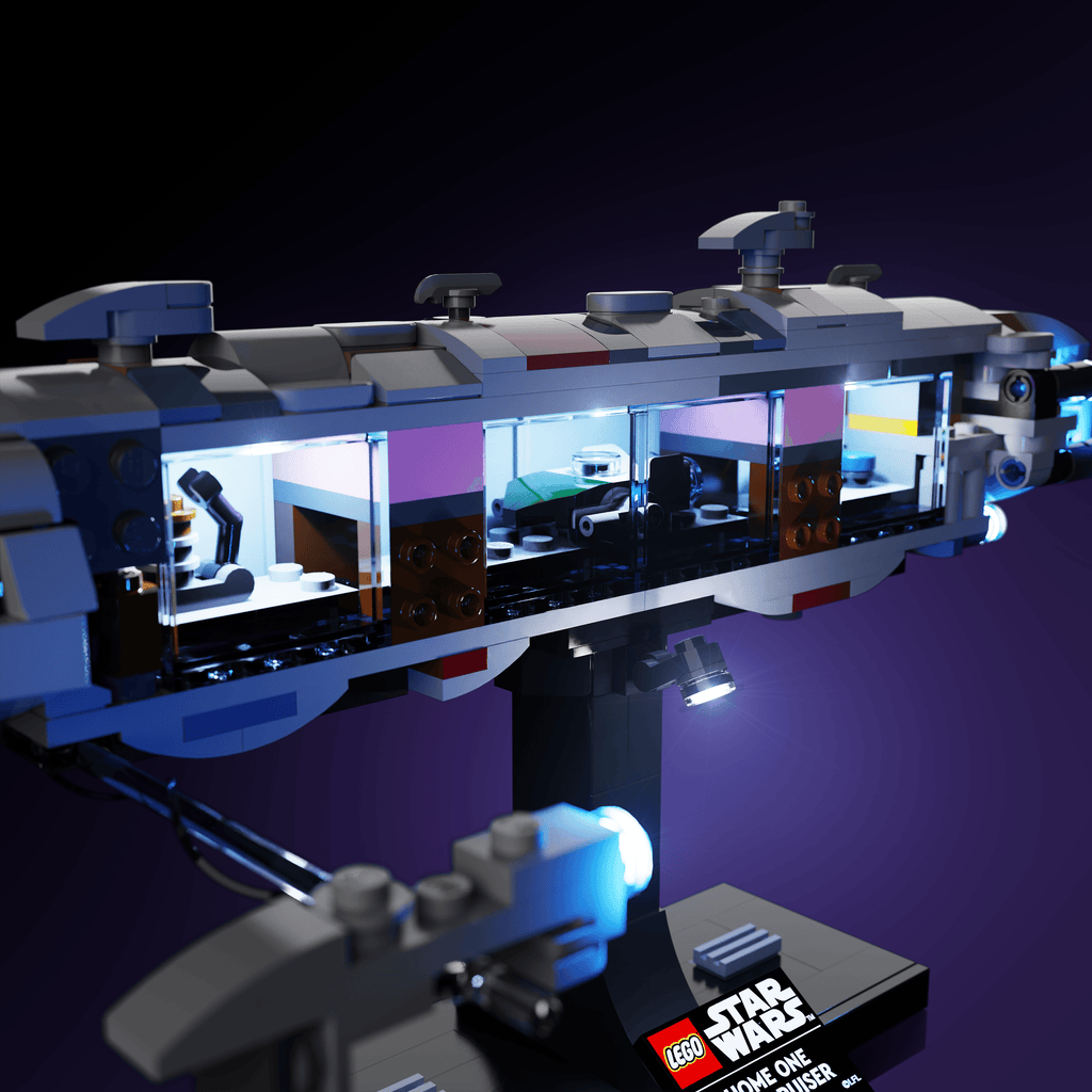 Light Kit for LEGO® Star Wars Home One Starcruiser - 2.0 Light Kit by Extoril