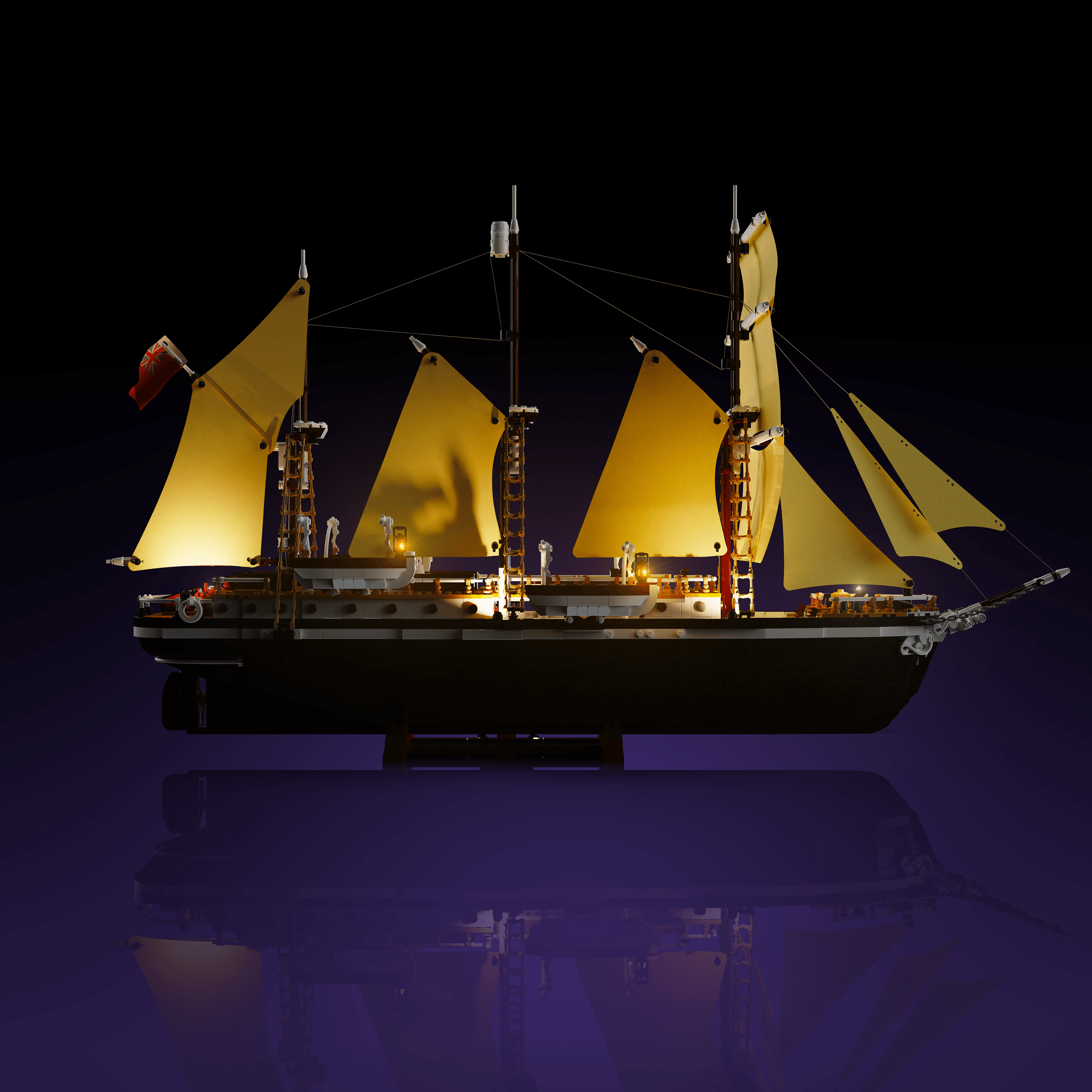 Light Kit for LEGO® The Endurance - 2.0 Light Kit by Extoril