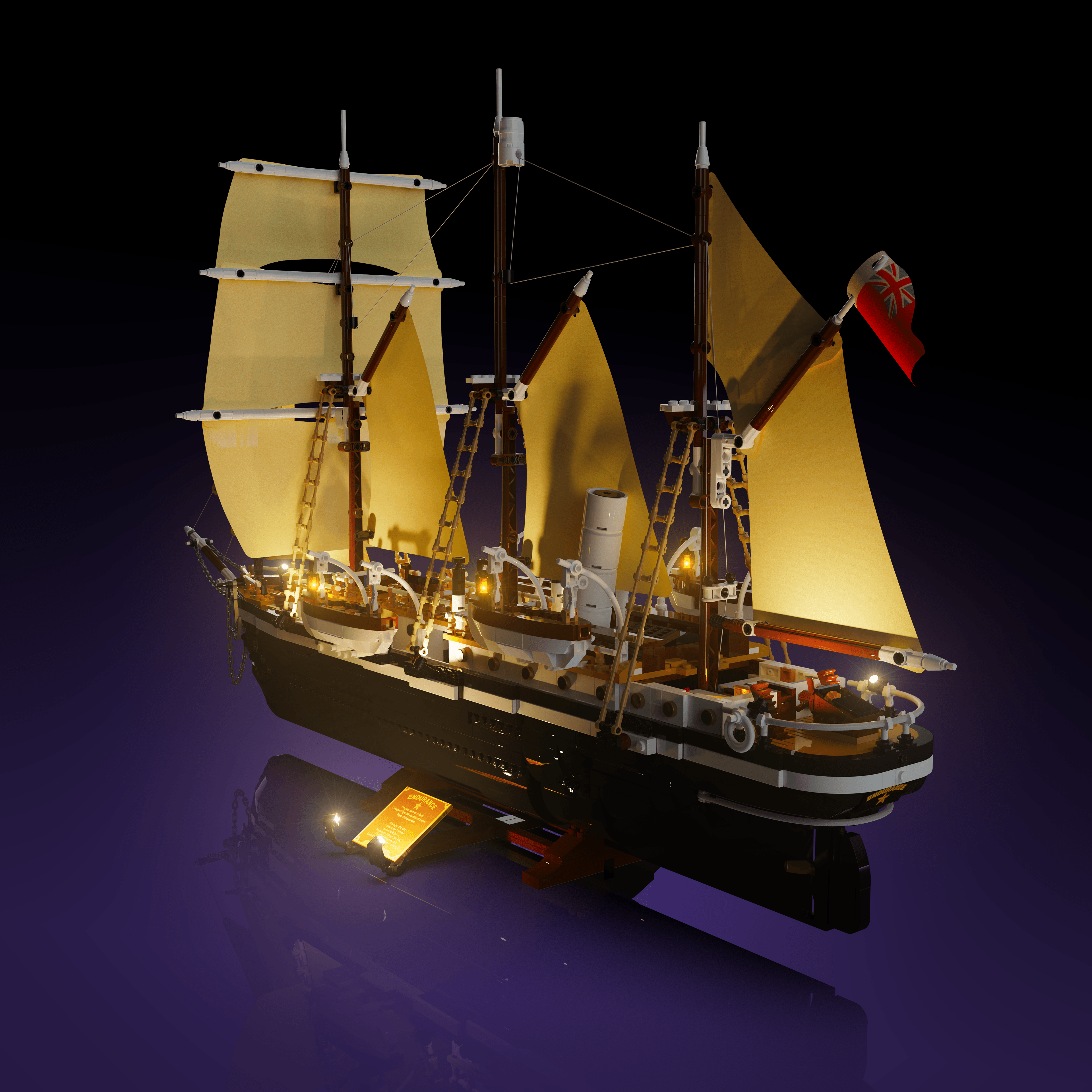 Light Kit for LEGO® The Endurance - 2.0 Light Kit by Extoril