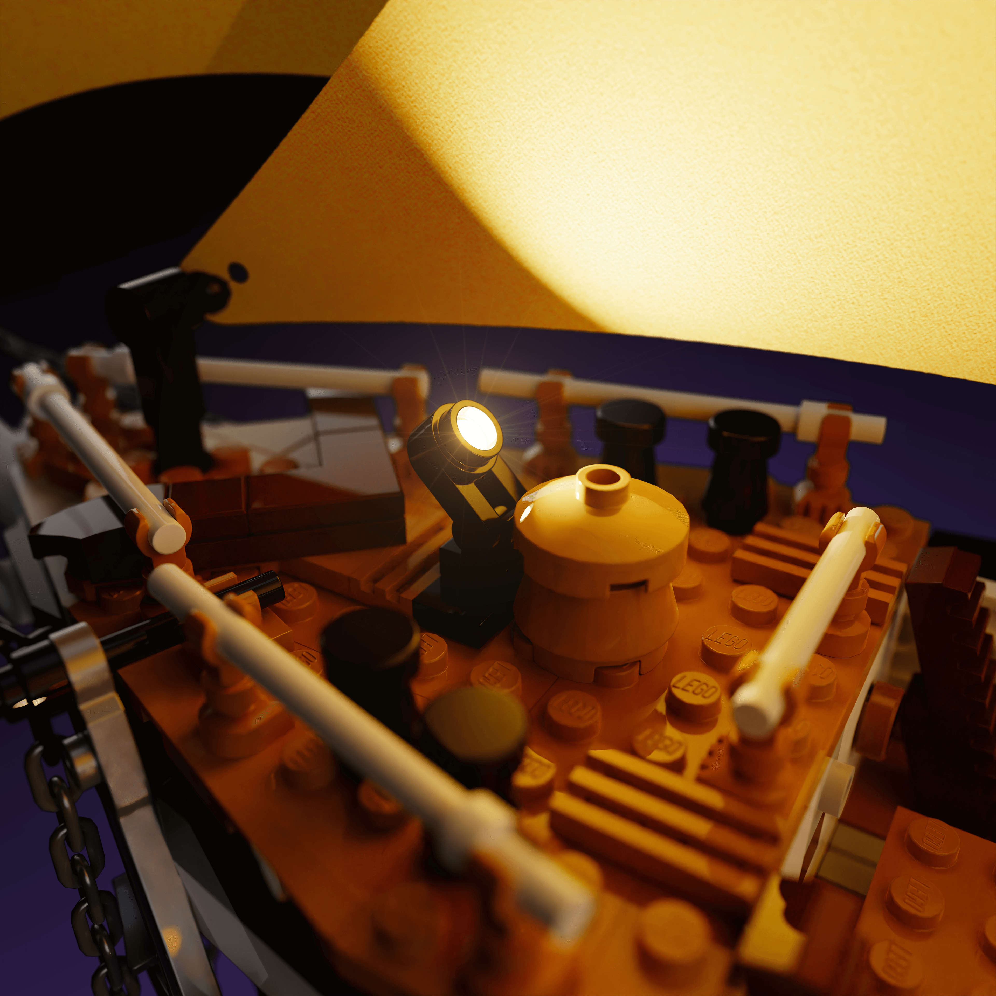 Light Kit for LEGO® The Endurance - 2.0 Light Kit by Extoril