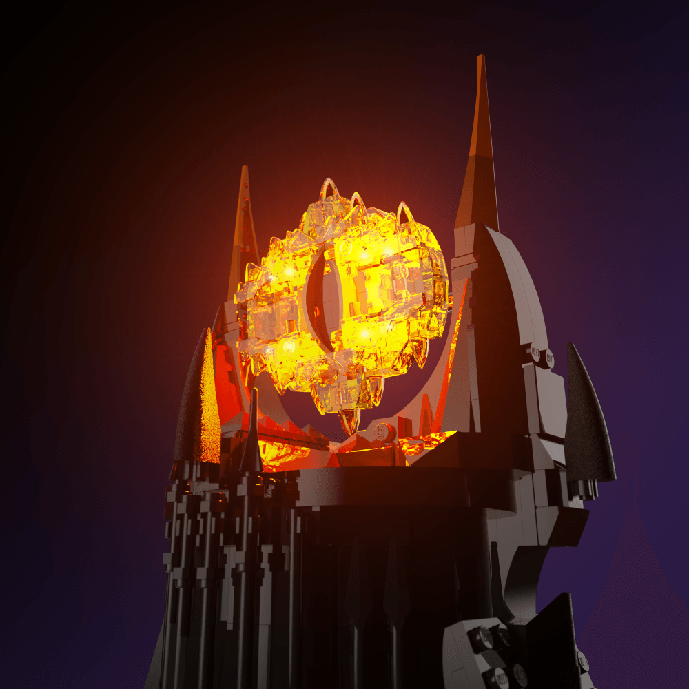 Light Kit for LEGO® The Lord of the Rings: Barad-dur - 2.0 Light Kit by Extoril