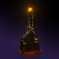 Light Kit for LEGO® The Lord of the Rings: Barad-dur - 2.0 Light Kit by Extoril