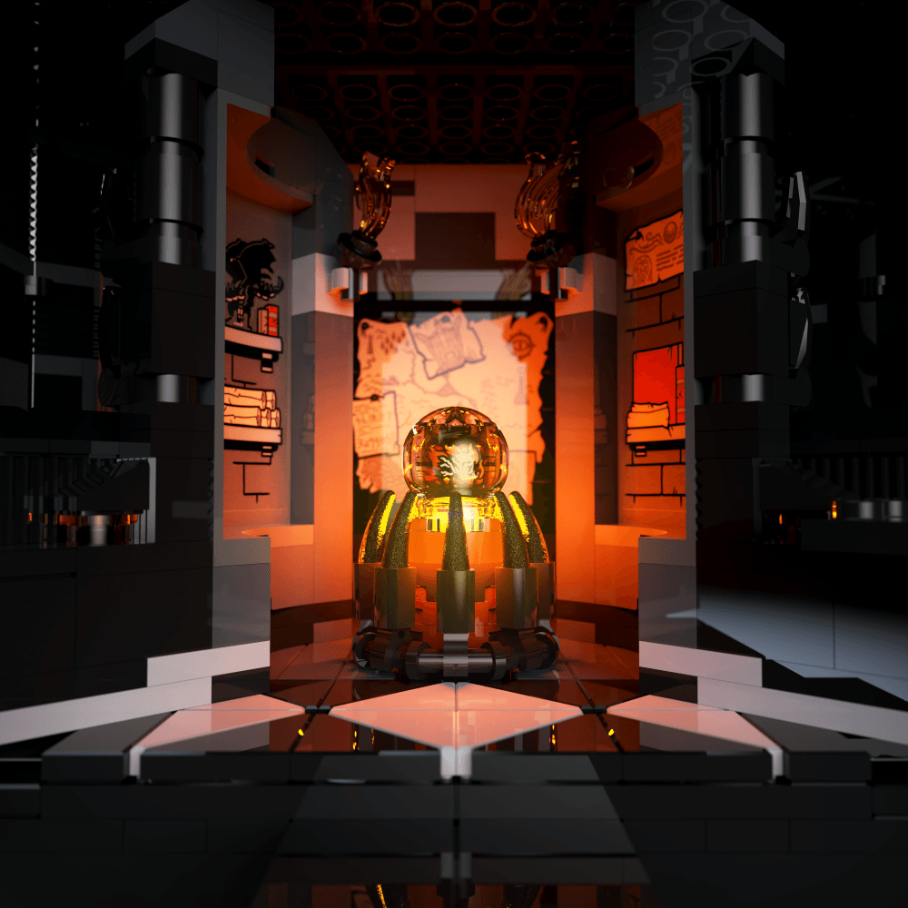 Light Kit for LEGO® The Lord of the Rings: Barad-dur - 2.0 Light Kit by Extoril