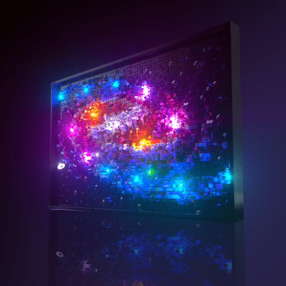 Light Kit for LEGO® The Milky Way Galaxy - 2.0 Light Kit by Extoril