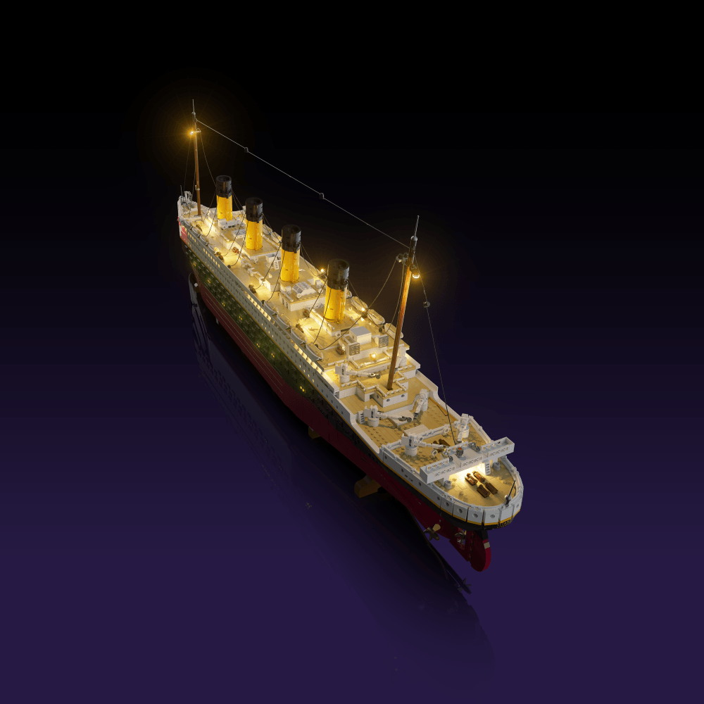 Light Kit for LEGO® Titanic - 2.0 Light Kit by Extoril
