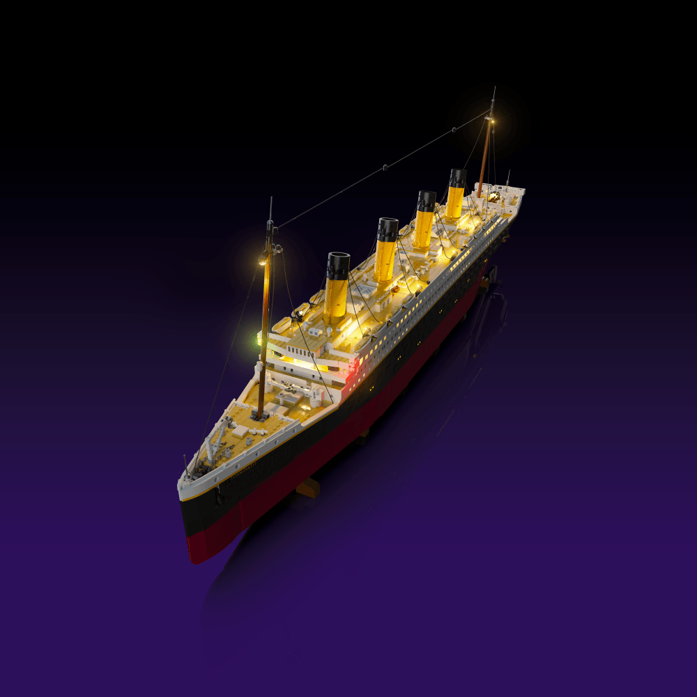 Light Kit for LEGO® Titanic - 2.0 Light Kit by Extoril