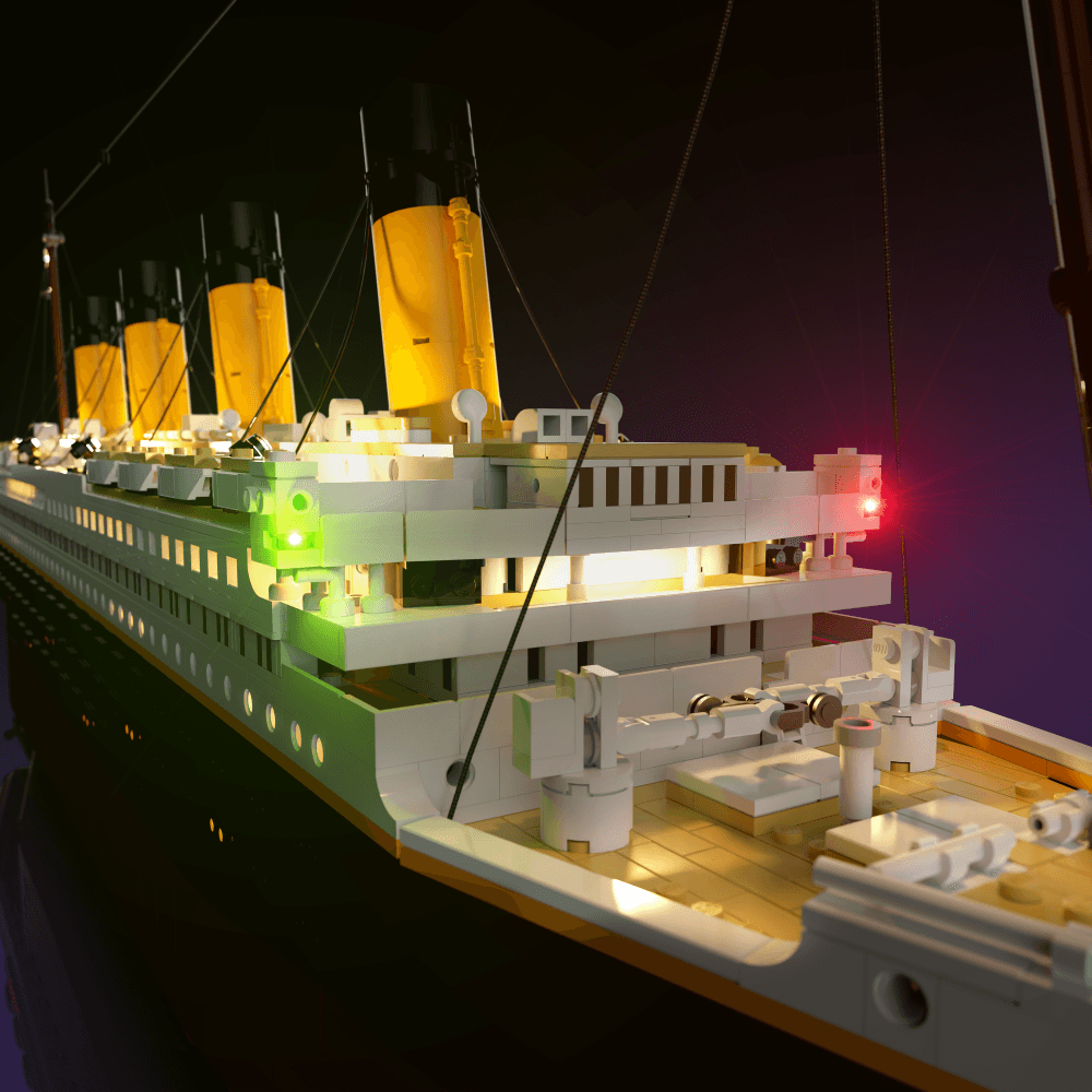 Light Kit for LEGO® Titanic - 2.0 Light Kit by Extoril