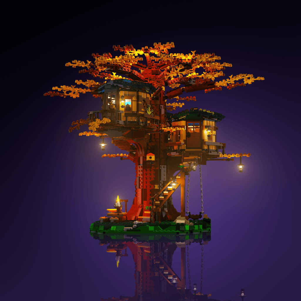 Light Kit for LEGO® Tree House - 2.0 Light Kit by Extoril