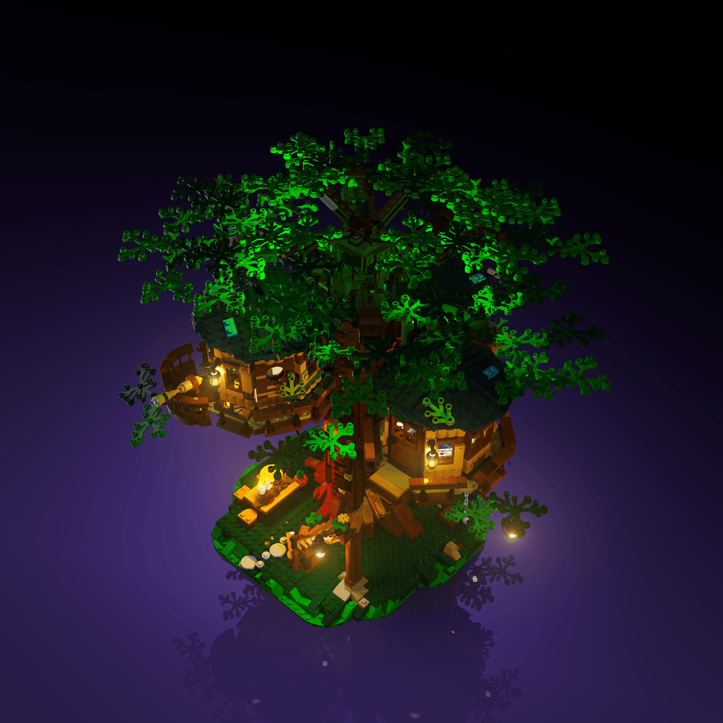 Light Kit for LEGO® Tree House - 2.0 Light Kit by Extoril