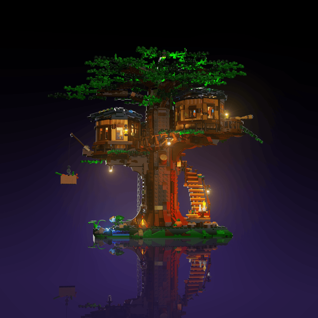 Light Kit for LEGO® Tree House - 2.0 Light Kit by Extoril