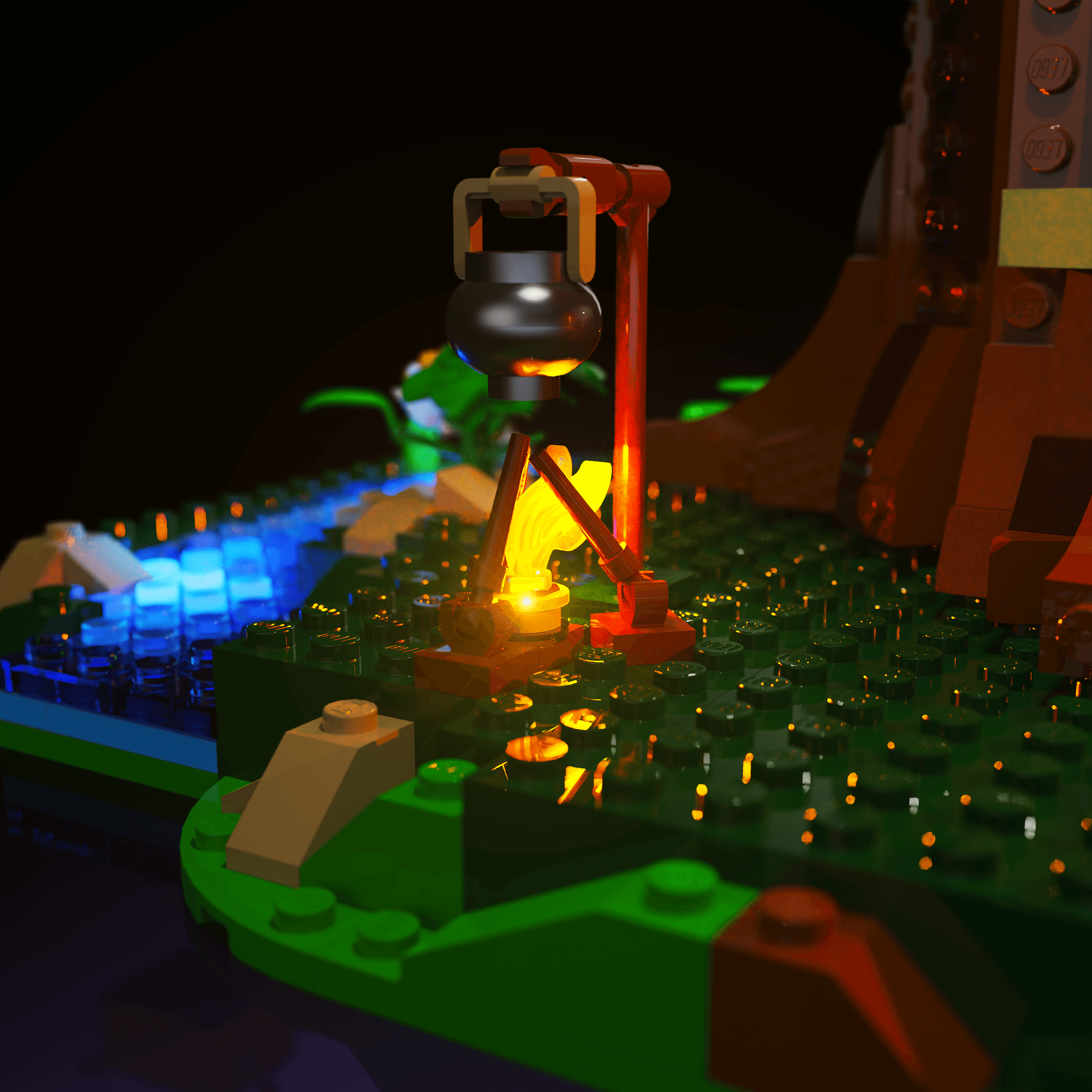 Light Kit for LEGO® Tree House - 2.0 Light Kit by Extoril