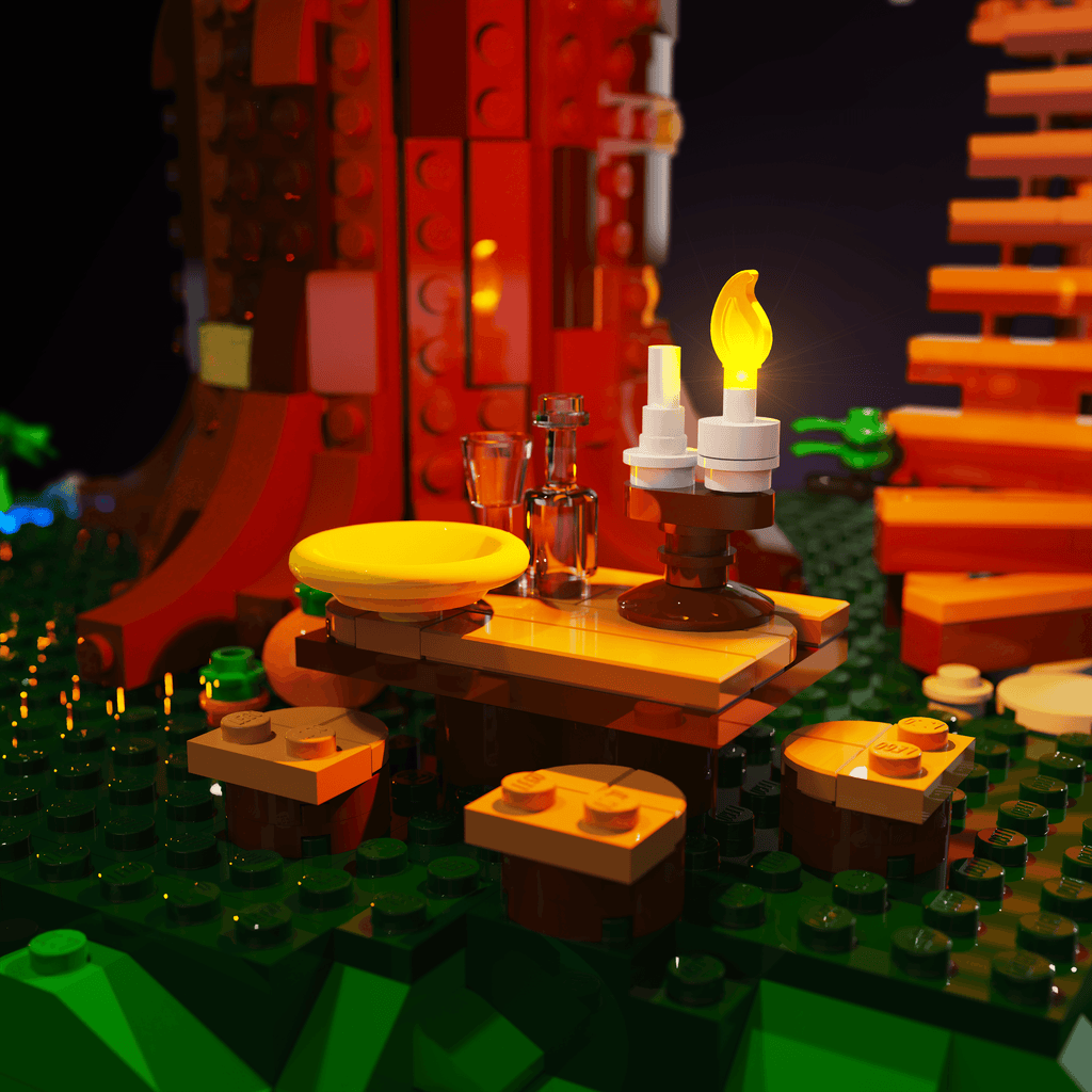 Light Kit for LEGO® Tree House - 2.0 Light Kit by Extoril