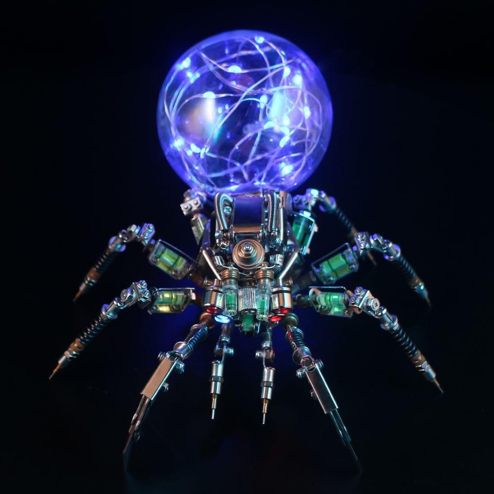 Luminous Arachnoid Robot - 3d metal puzzle by Extoril