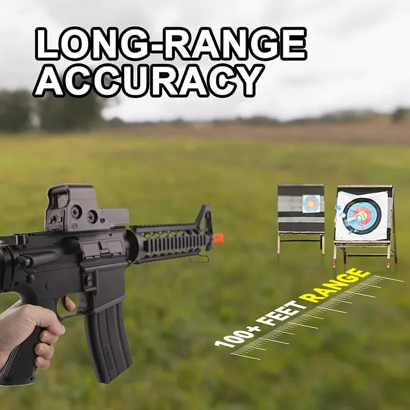 M4 Gel Blaster Toy Rifle Full-Auto Nylon - Gadget by Extoril