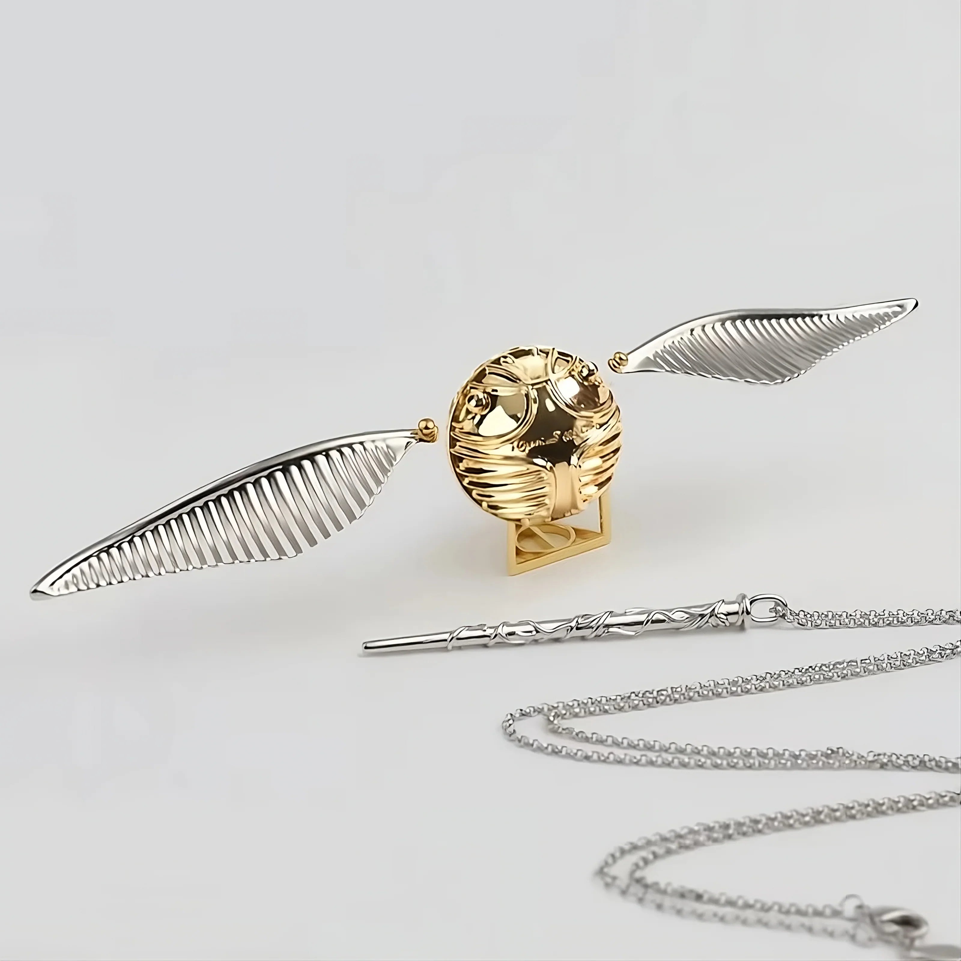 Magical Harry Potter Golden Snitch Ring Box - 3d metal puzzle by Extoril