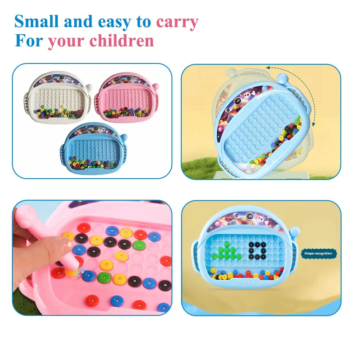 Magnetic Bead Drawing Board for Kids - Gadget by Extoril