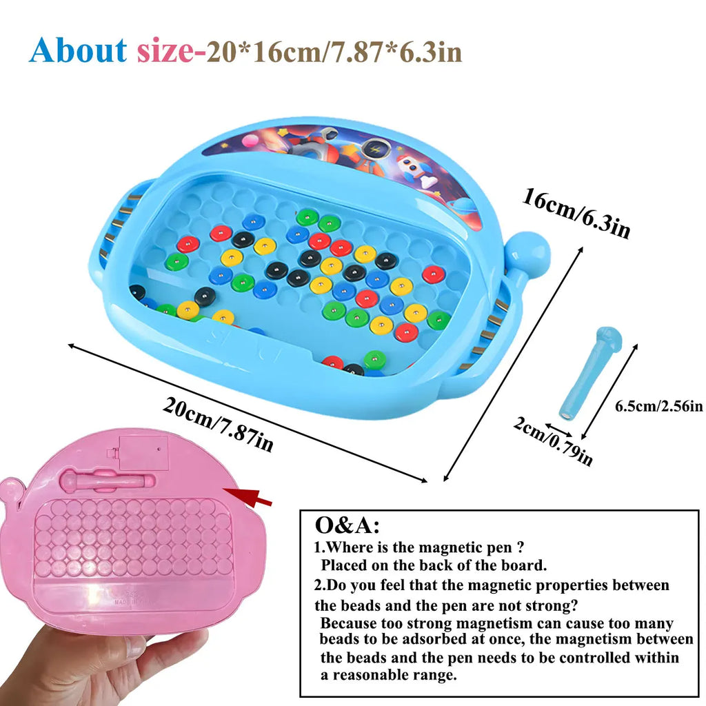Magnetic Bead Drawing Board for Kids - Gadget by Extoril