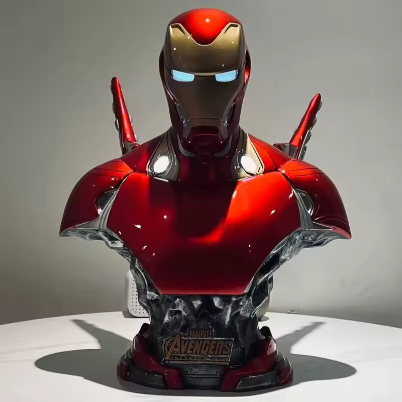Avengers Marvel Iron Man MK50 Half Body 36cm Resin Statue - Action Figure by Extoril