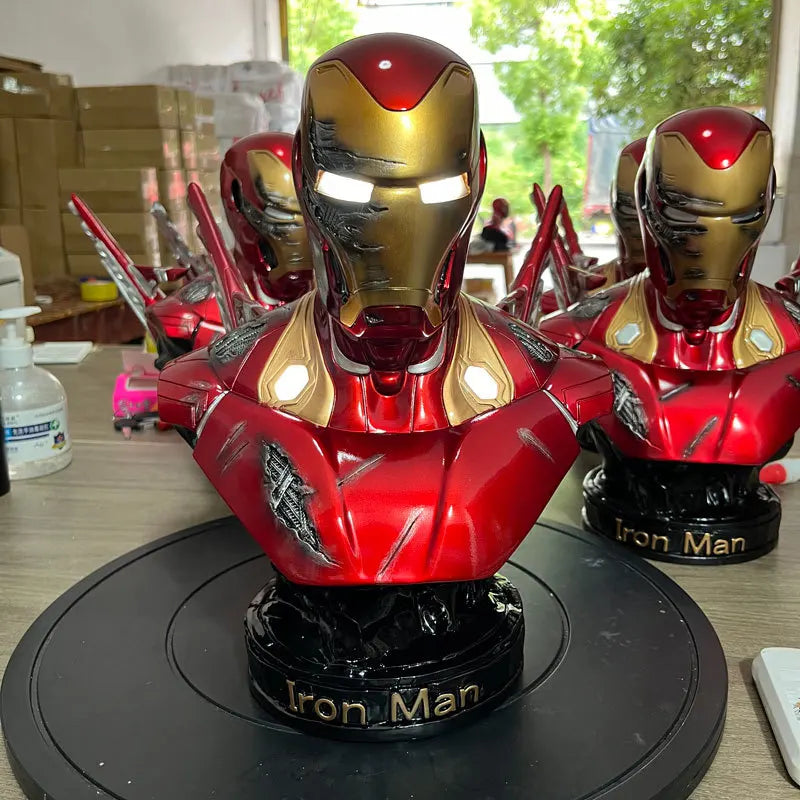 Avengers Marvel Iron Man MK50 Half Body 36cm Resin Statue - Action Figure by Extoril