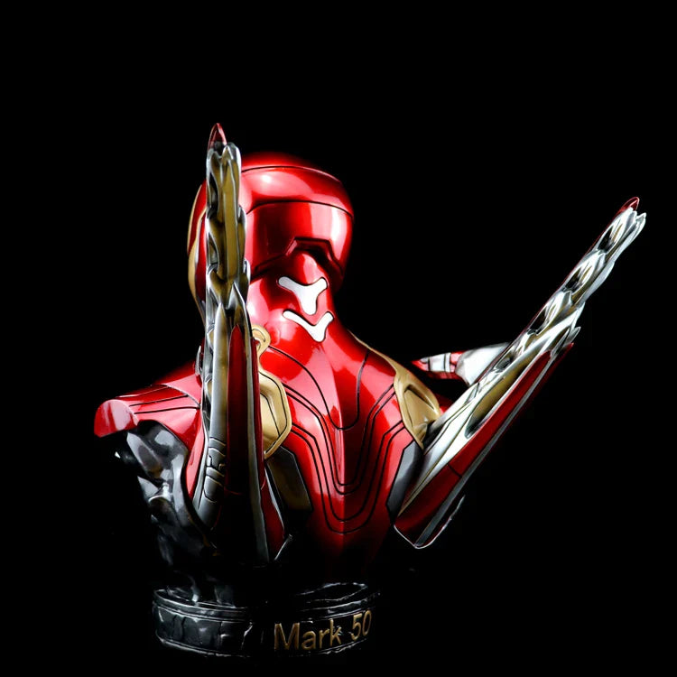 Avengers Marvel Iron Man MK50 Half Body 36cm Resin Statue - Action Figure by Extoril