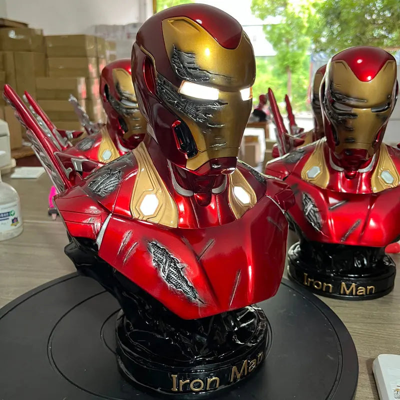 Avengers Marvel Iron Man MK50 Half Body 36cm Resin Statue - Action Figure by Extoril